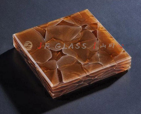 ألواح زجاجية مشطوفة مشطوفة 12 × 12 غير مشعة