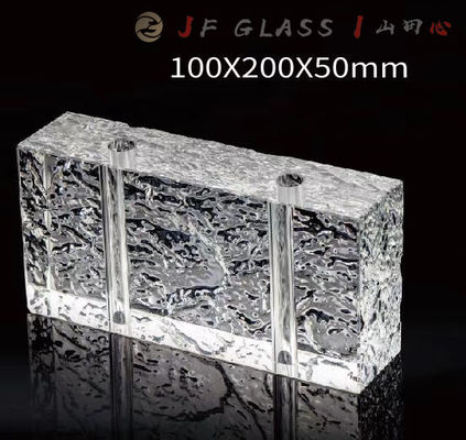 فندق Clear Float Handrail Pavement 6x8 Glass Block