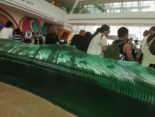 مواد البناء PVB متعدد الطبقات مغلفة بالزجاج المقوى