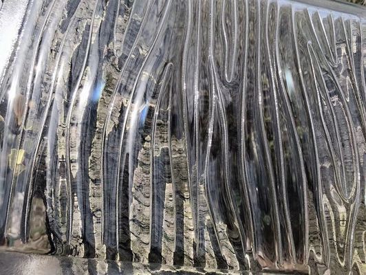 هبطت الأعمال الفنية الملونة 2.5 مم 6x4 الزجاج تنصهر الديكور