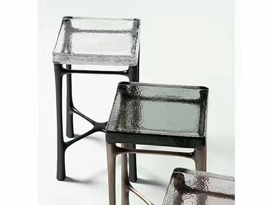 أثاث مسطح أنيق SGS Sandblast Sandblast زجاج منحوت