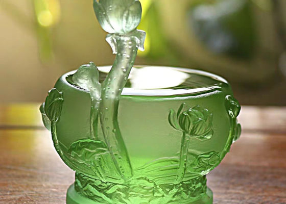 الحلي كرة كريستال شفافة 40 مم محظوظ فنغ شوي