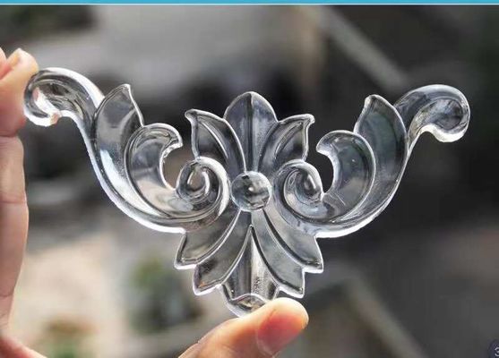 جدار خلفية أنيقة الزفاف يعرض بلورات الاكريليك