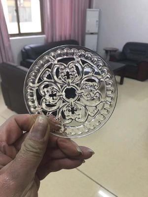 جدار خلفية أنيقة الزفاف يعرض بلورات الاكريليك
