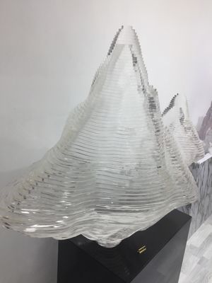 ديكور المكتب Artisitc الإلهي زجاج كريستال أكريليك مفصل حسب الطلب